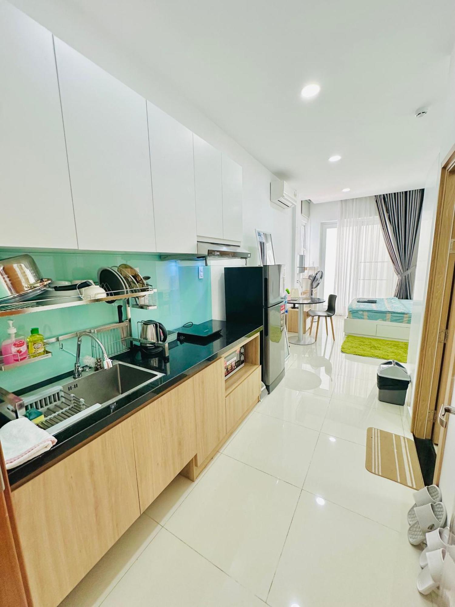 ホーチミン市Quiet Perfect Located 1Br With Desk 504アパートメント エクステリア 写真