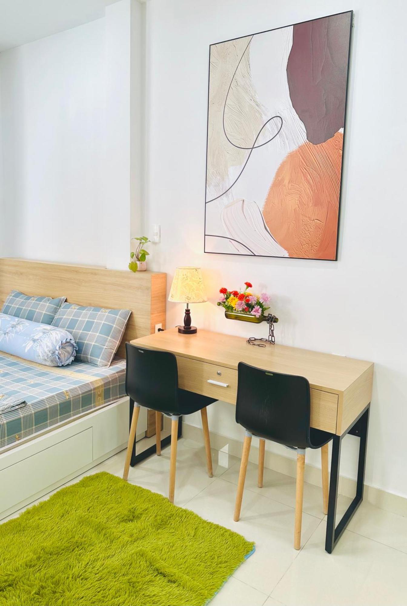 ホーチミン市Quiet Perfect Located 1Br With Desk 504アパートメント エクステリア 写真